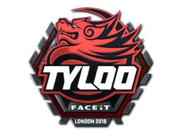 Sticker | Tyloo (Foil) | London 2018