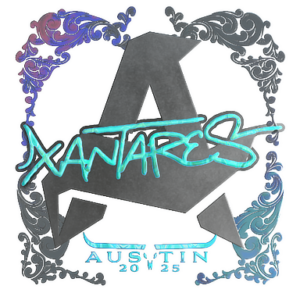 Sticker | XANTARES (Holo) | Austin 2025