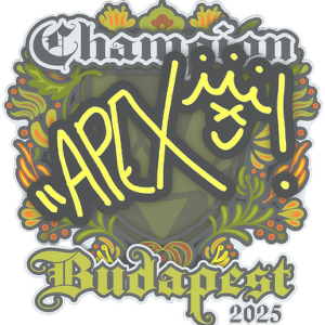 Sticker | apEX (Champion) | Budapest 2025