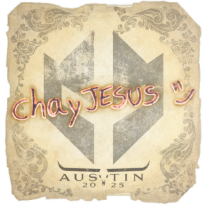 Sticker | chayJESUS | Austin 2025