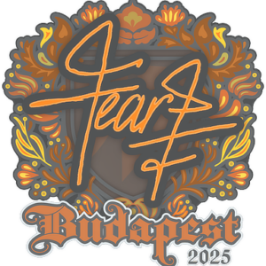 Sticker | fEAR | Budapest 2025