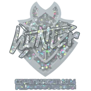 Sticker | huNter- (Glitter) | Copenhagen 2024
