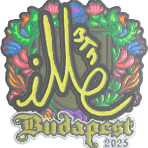 Sticker | iM (Embroidered) | Budapest 2025
