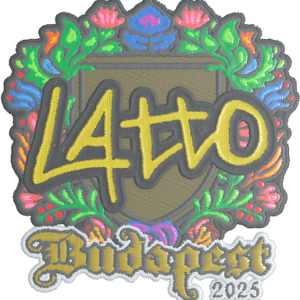 Sticker | latto (Embroidered) | Budapest 2025