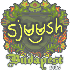 Sticker | sjuush | Budapest 2025