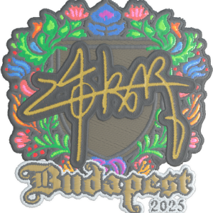 Sticker | z4KR (Embroidered) | Budapest 2025