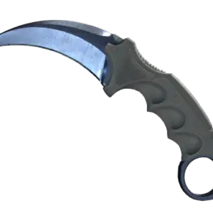 ★ Karambit | Blue Steel (Battle-Scarred)
