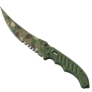 ★ StatTrak™ Flip Knife | Forest DDPAT (Well-Worn)