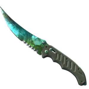 ★ StatTrak™ Flip Knife | Gamma Doppler Phase 4 (Factory New)