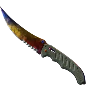 ★ StatTrak™ Flip Knife | Marble Fade (Minimal Wear)