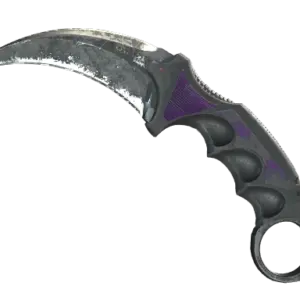 ★ StatTrak™ Karambit | Ultraviolet (Battle-Scarred)
