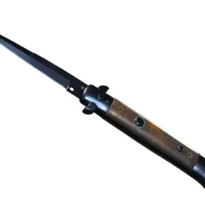 ★ Stiletto Knife | Blue Steel (Battle-Scarred)