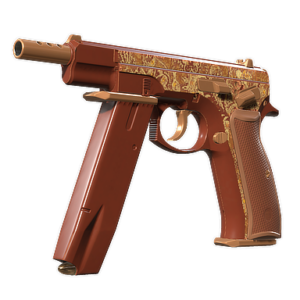 CZ75-Auto | Honey Paisley (Minimal Wear)