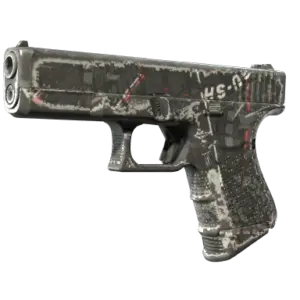 Glock-18 | Red Tire (Well-Worn)