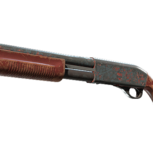 Sawed-Off | Crimson Batik (Battle-Scarred)