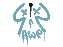 Sealed Graffiti | Recoil AWP (Wire Blue)