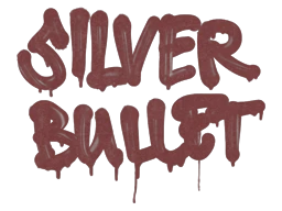 Sealed Graffiti | Silver Bullet (Brick Red)