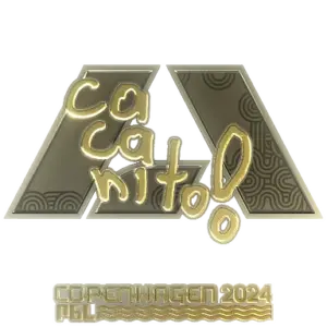 Sticker | CacaNito (Gold) | Copenhagen 2024