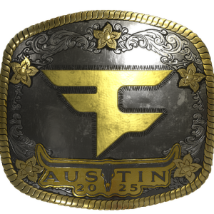 Sticker | FaZe Clan (Gold) | Austin 2025