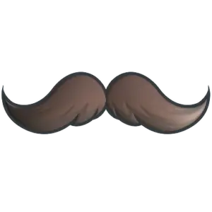 Sticker | Mustachio (Foil)