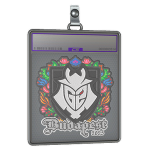 Sticker Slab | G2 esports (Embroidered) | Budapest 2025