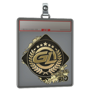 Sticker Slab | GamerLegion (Gold) | Rio 2022