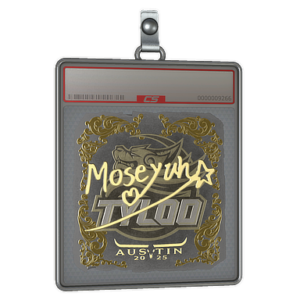 Sticker Slab | Moseyuh (Gold) | Austin 2025