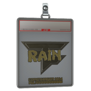 Sticker Slab | rain (Gold) | Copenhagen 2024