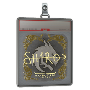 Sticker Slab | sh1ro (Gold) | Austin 2025