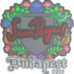 Sticker | SunPayus (Embroidered) | Budapest 2025