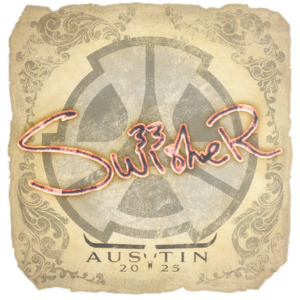 Sticker | Swisher | Austin 2025