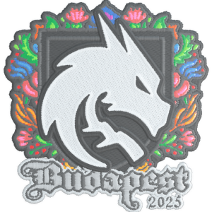 Sticker | Team Spirit (Embroidered) | Budapest 2025