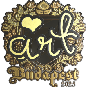 Sticker | arT (Gold) | Budapest 2025