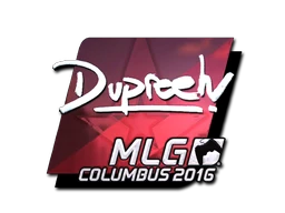 Sticker | dupreeh (Foil) | MLG Columbus 2016
