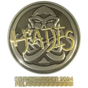 Sticker | hades (Gold) | Copenhagen 2024