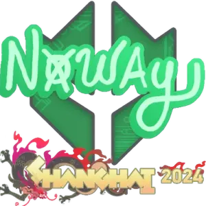 Sticker | noway | Shanghai 2024