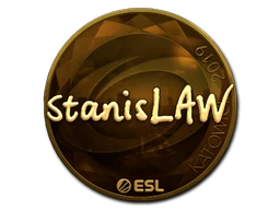 Sticker | stanislaw (Gold) | Katowice 2019