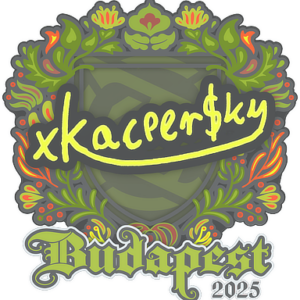Sticker | xKacpersky | Budapest 2025