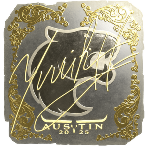 Sticker | yuurih (Gold) | Austin 2025