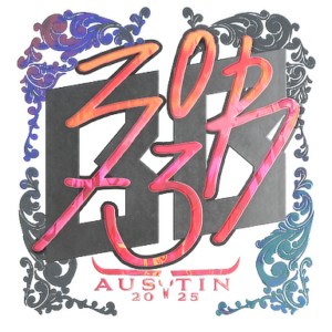 Sticker | zorte (Holo) | Austin 2025