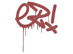 Sealed Graffiti | Little EZ (Blood Red)