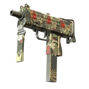 StatTrak™ MAC-10 | Monkeyflage (Field-Tested)