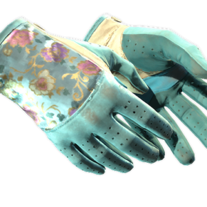 ★ Driver Gloves | Brocade Flowers (Well-Worn)