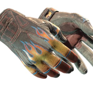 ★ Sport Gloves | Blaze (Well-Worn)