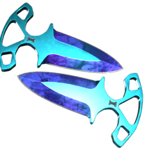 ★ StatTrak™ Shadow Daggers | Doppler Sapphire (Minimal Wear)