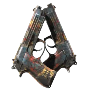 Dual Berettas | Hideout (Well-Worn)
