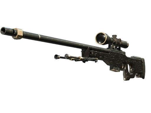Souvenir AWP | Black Nile (Well-Worn)