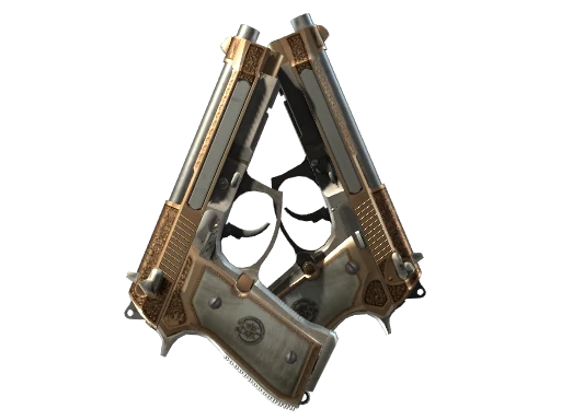 StatTrak™ Dual Berettas | Cartel (Minimal Wear)