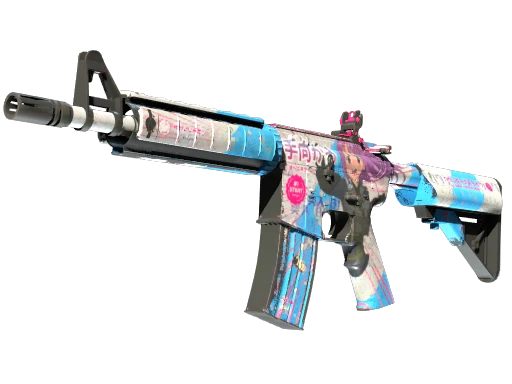 StatTrak™ M4A4 | Temukau (Well-Worn)