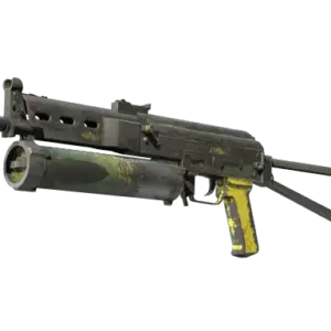 StatTrak™ PP-Bizon | Jungle Slipstream (Battle-Scarred)